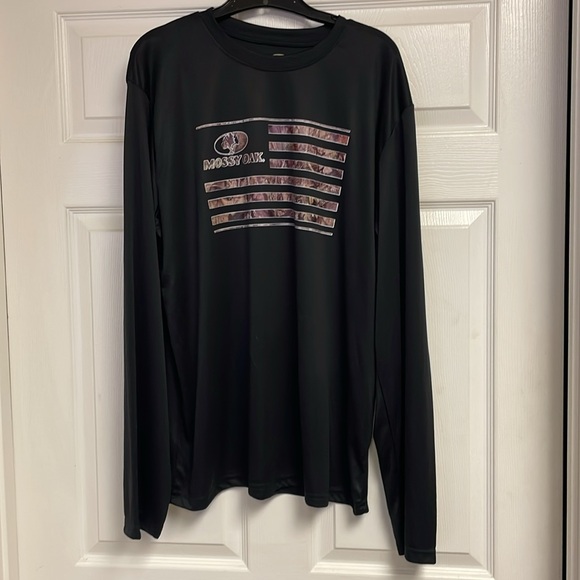 Mossy Oak Long Sleeve Stretchy T-Shirt Size XL - Picture 2 of 4